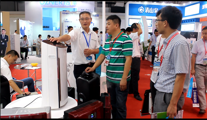 Buyair栢業2015順德家電交易會,栢業空氣 CHA本草空氣凈化器