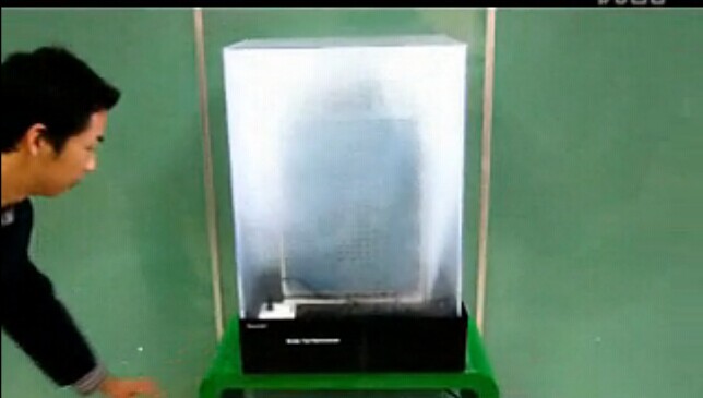 柏業空氣凈化器產品性能效果測試